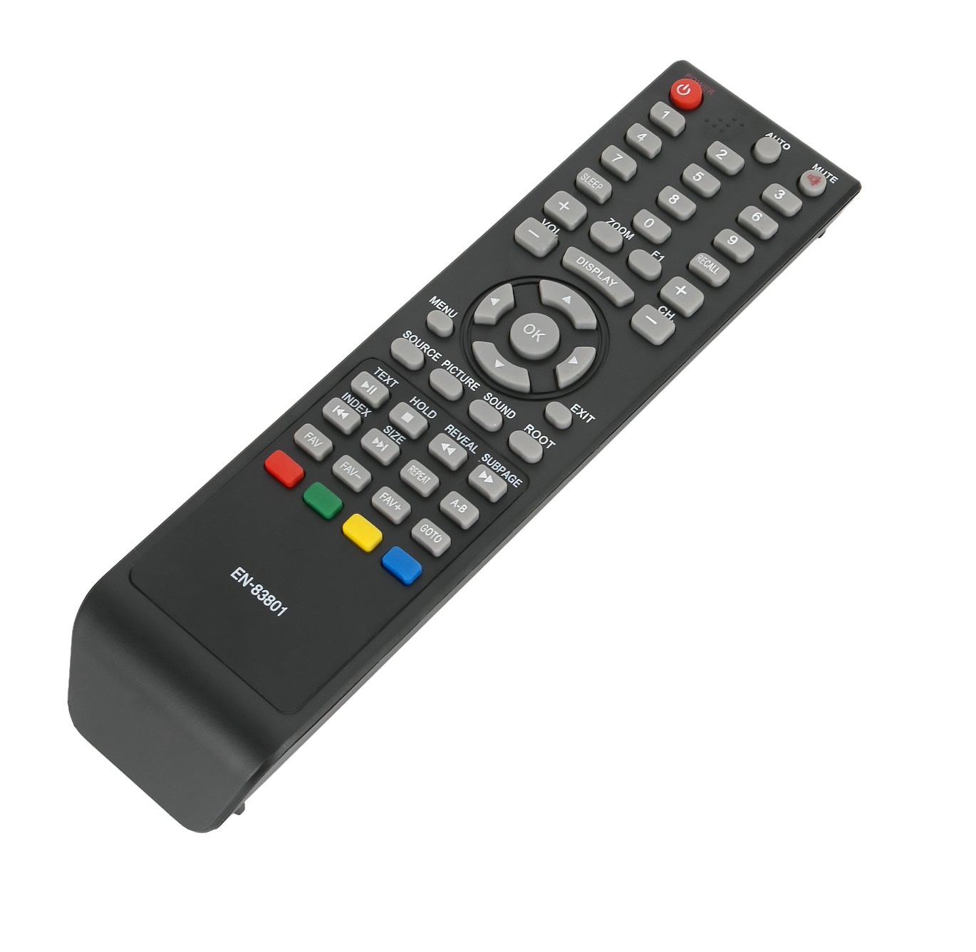 新しいen-83801交換リモートフィットfor Hisense en83801?TV New EN-83801 EN83801 Replaced Remote Control fits for Hisense LCD